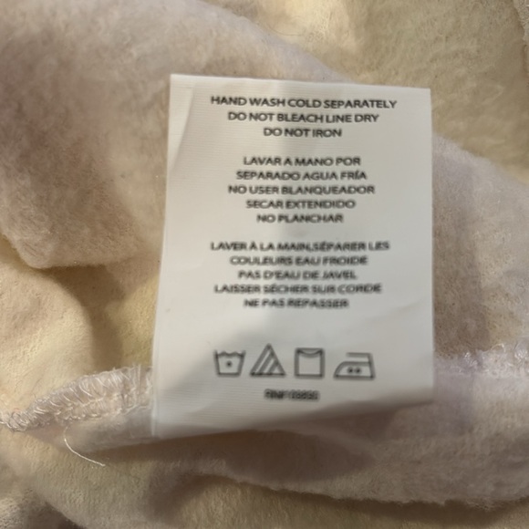 MELISSA MCCARTHY Cream Embellished Sleeve Sweater Size 1X - Picture 6 of 9